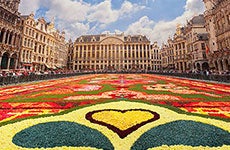 brussels tourism map
